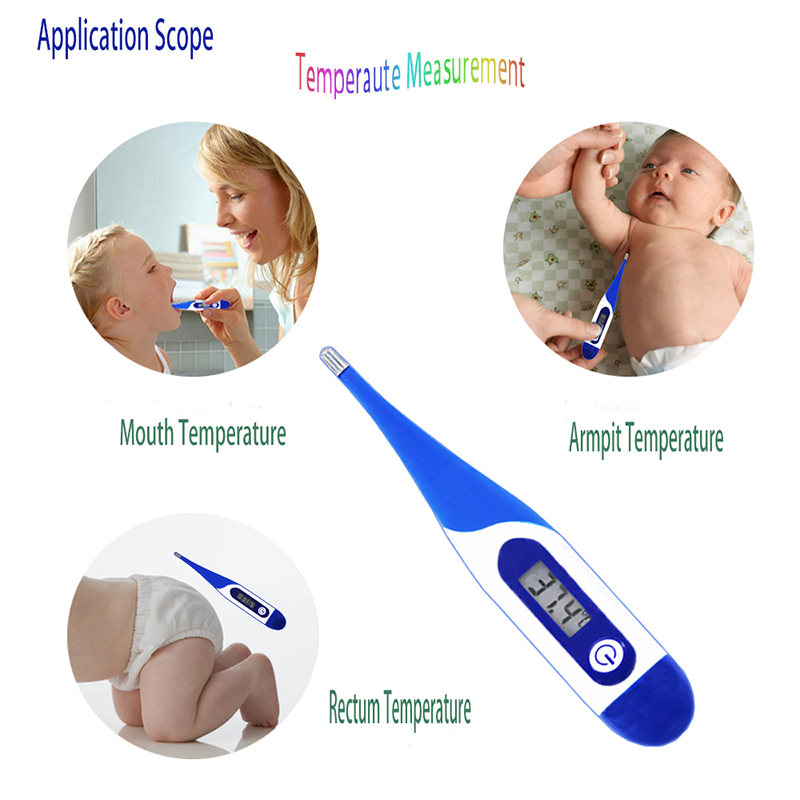 2019 Θερμόμετρο Baby πολλαπλών λειτουργιών επαφή Ηλεκτρονικός μετρητής θερμοκρασίας σώματος