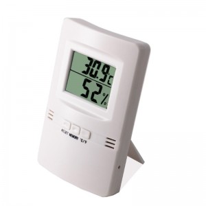 Ψηφιακό θερμόμετρο Ultra \u0026 Thin και Υγρόμετρο LCD + -1C + -5% Υγροθερμογραφία
