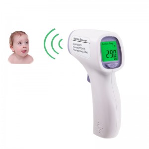 Υπέρυθρο θερμόμετρο μέτωπο μέτρησης αλλαγές σώματος μωρού